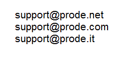 PRODE, ideas that work !