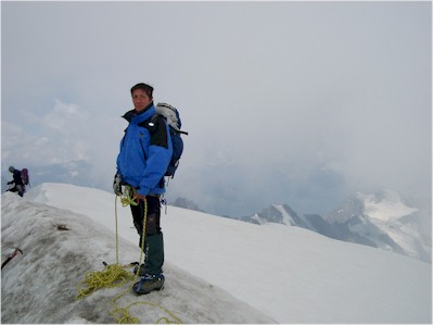 Ortles Ortler discesa via normale