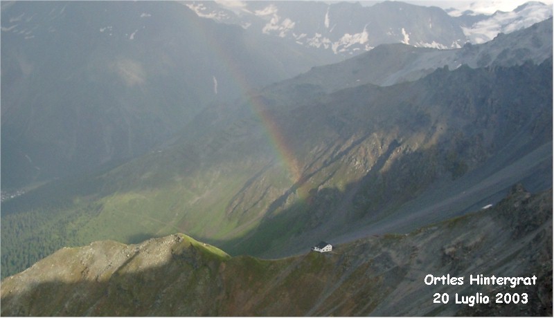 rifugio Tabaretta Solda Hintergrat