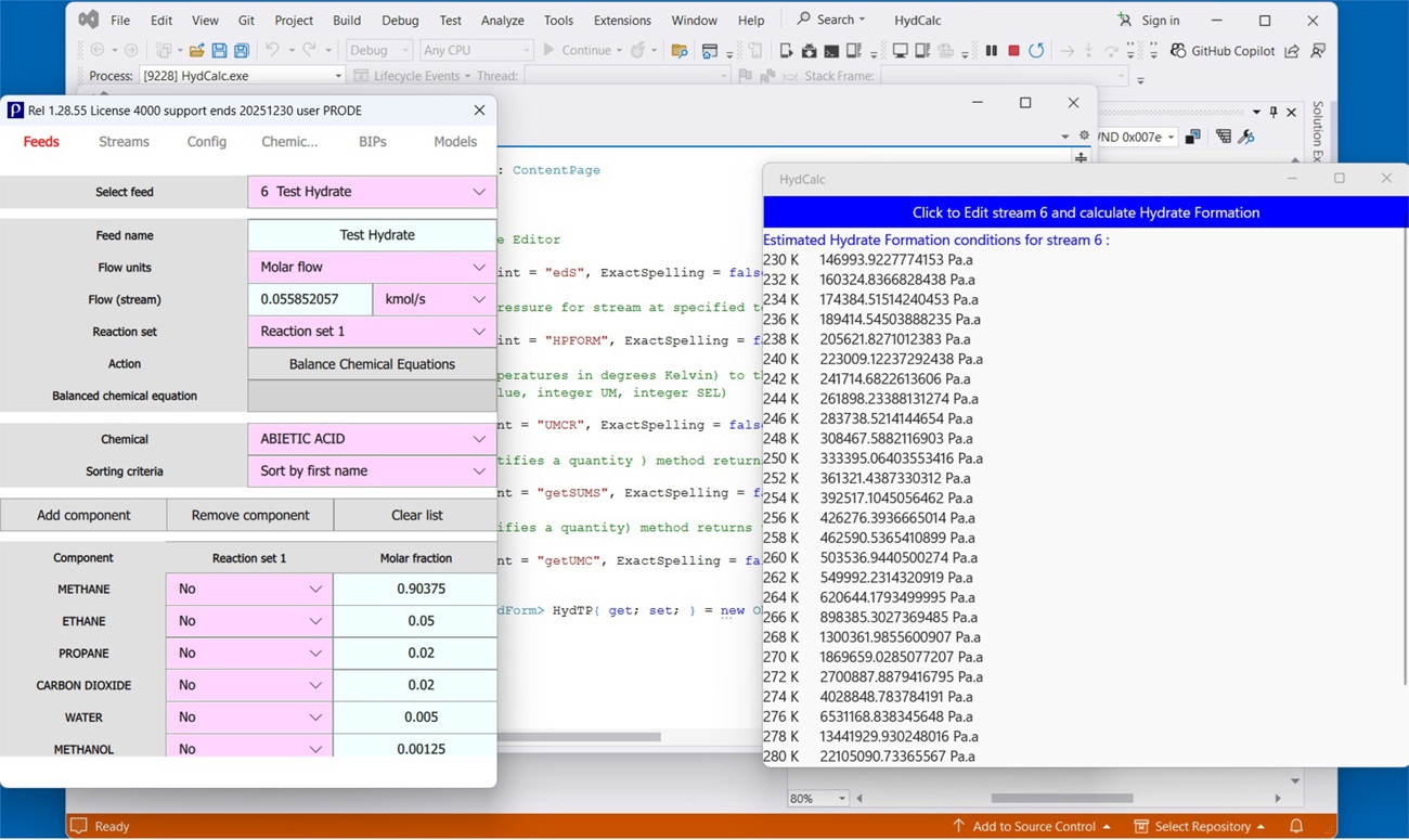 Fluid Properties in NET