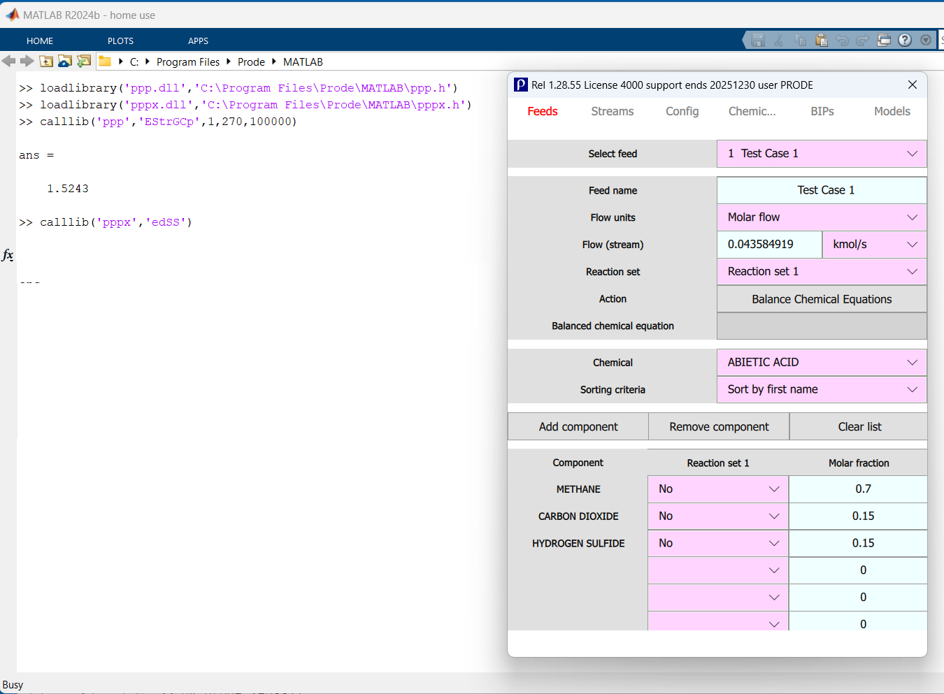 Fluid Properties in MATLAB