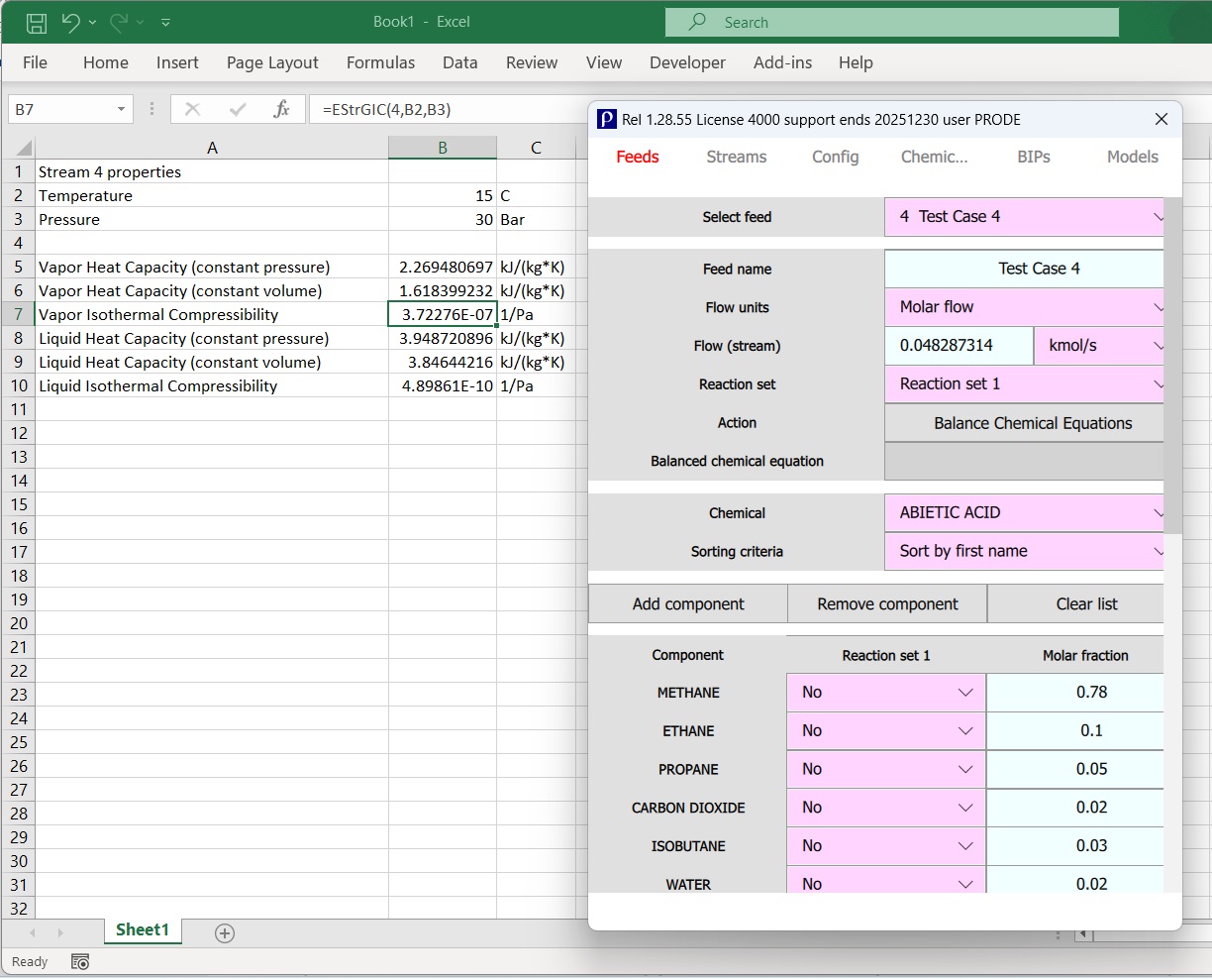Prode Properties Macros in Excel