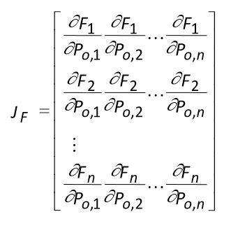 Metodo Newton-Raphson per sistemi equazioni